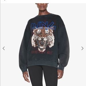 ANINE BING tiger sweatshirt size Large - very good condition